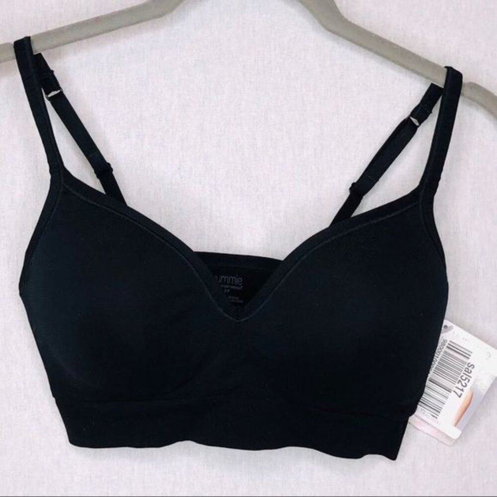 Yummie Women' Dawn Seamless Bralette Style YT5-113 black small